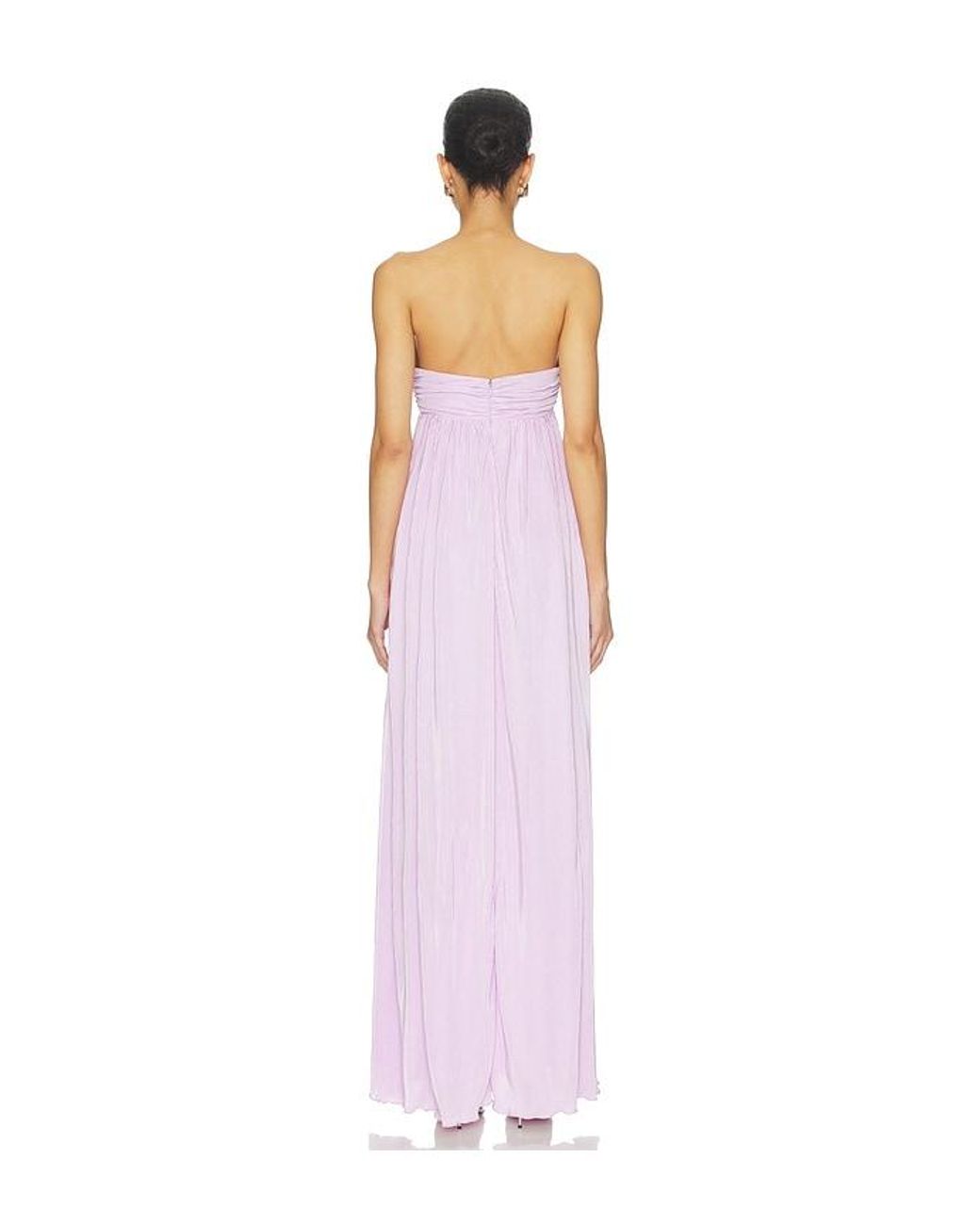 Lovers + Friends White Amelie Gown