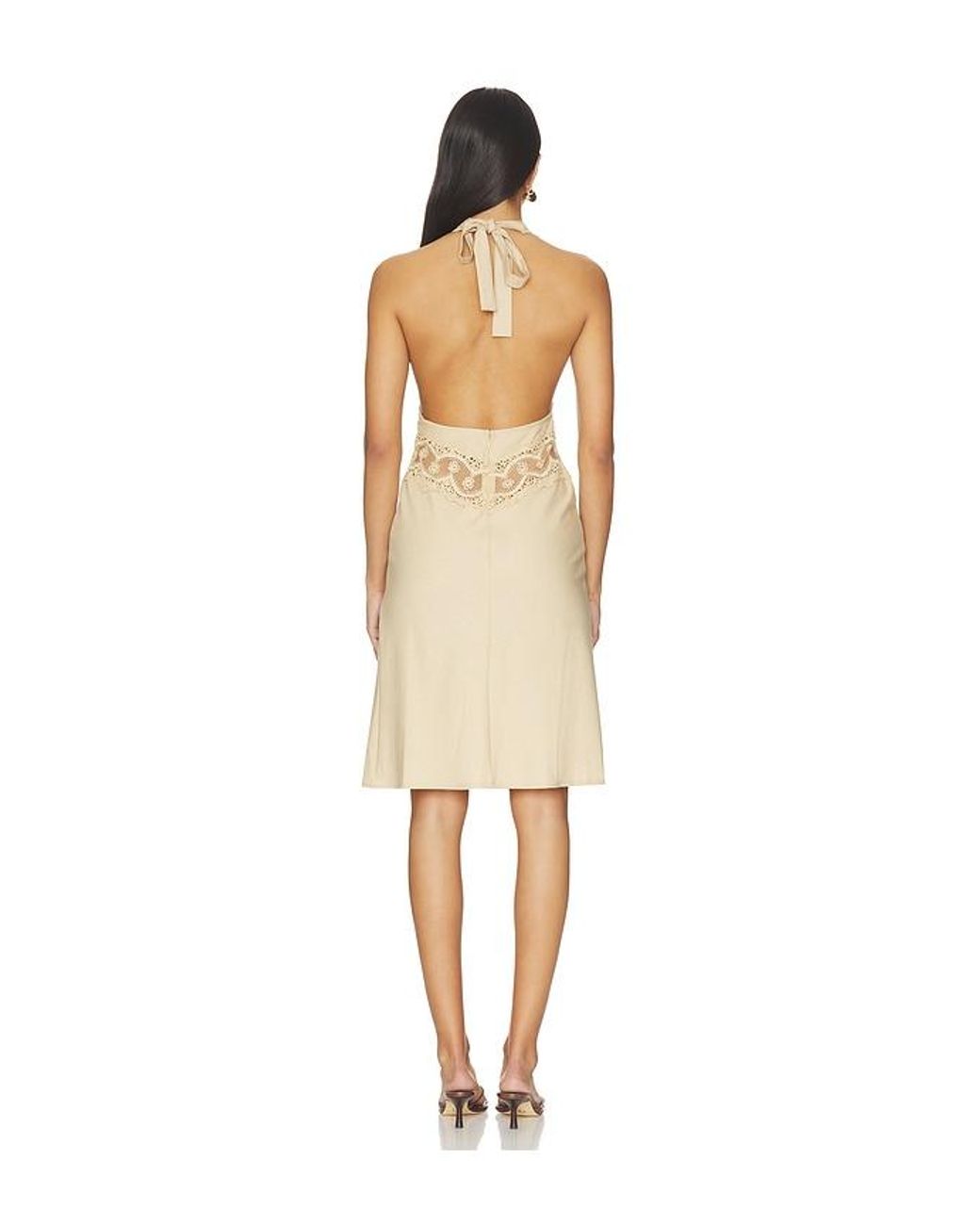 Lioness Natural Solana Midi Dress