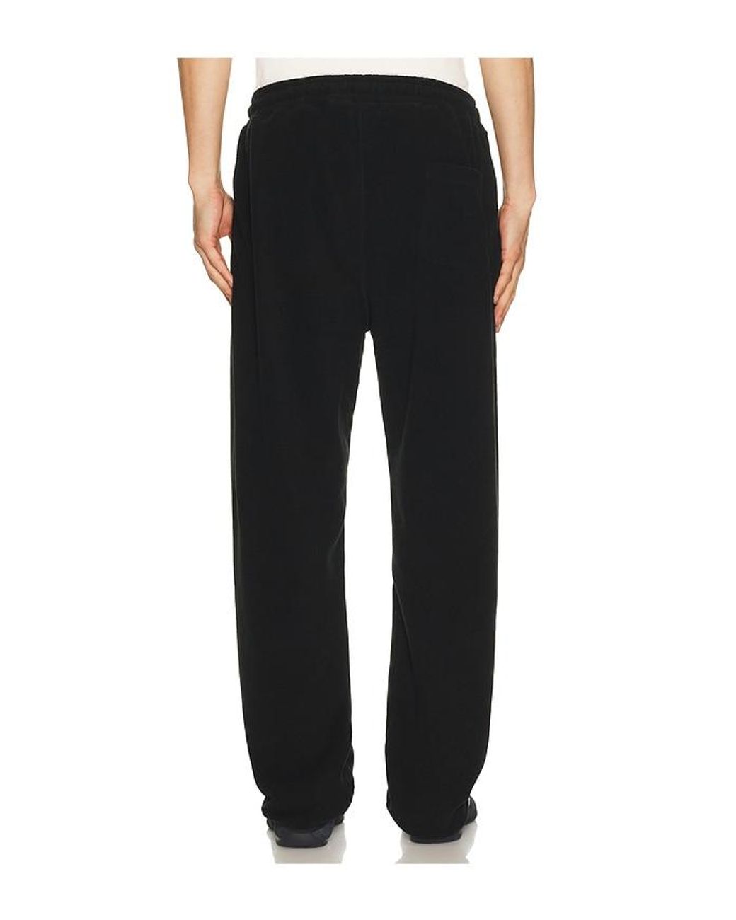 ANTI SOCIAL SOCIAL CLUB Black Polar Fleece Sweats for men