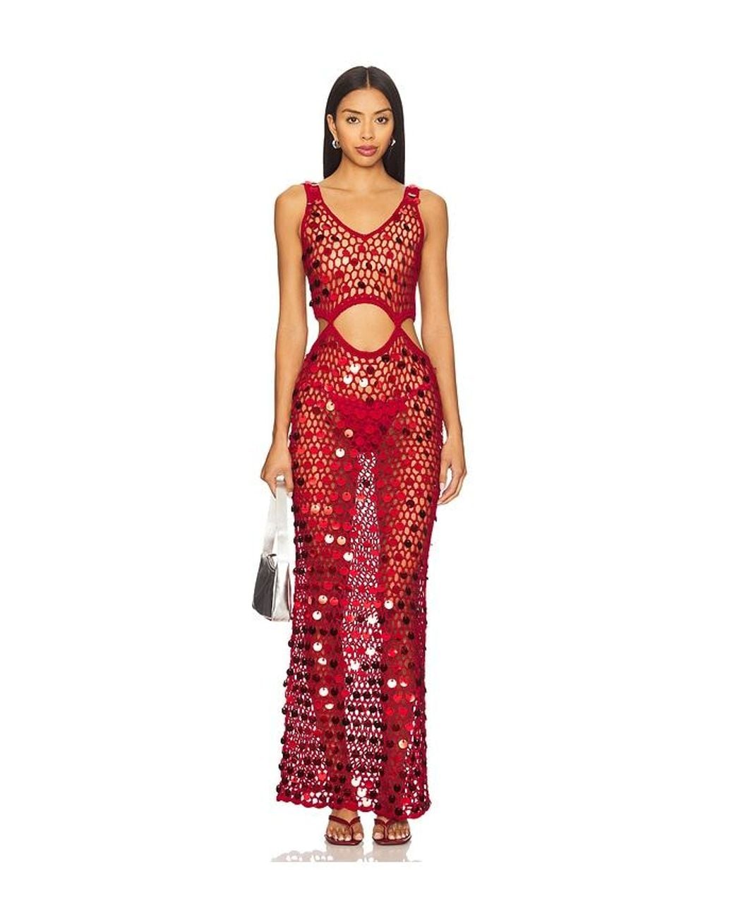 superdown Red Kleid Elena