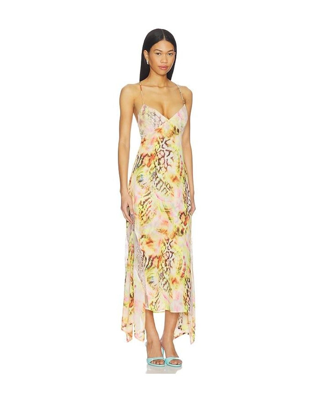 AFRM Metallic Christina Dress