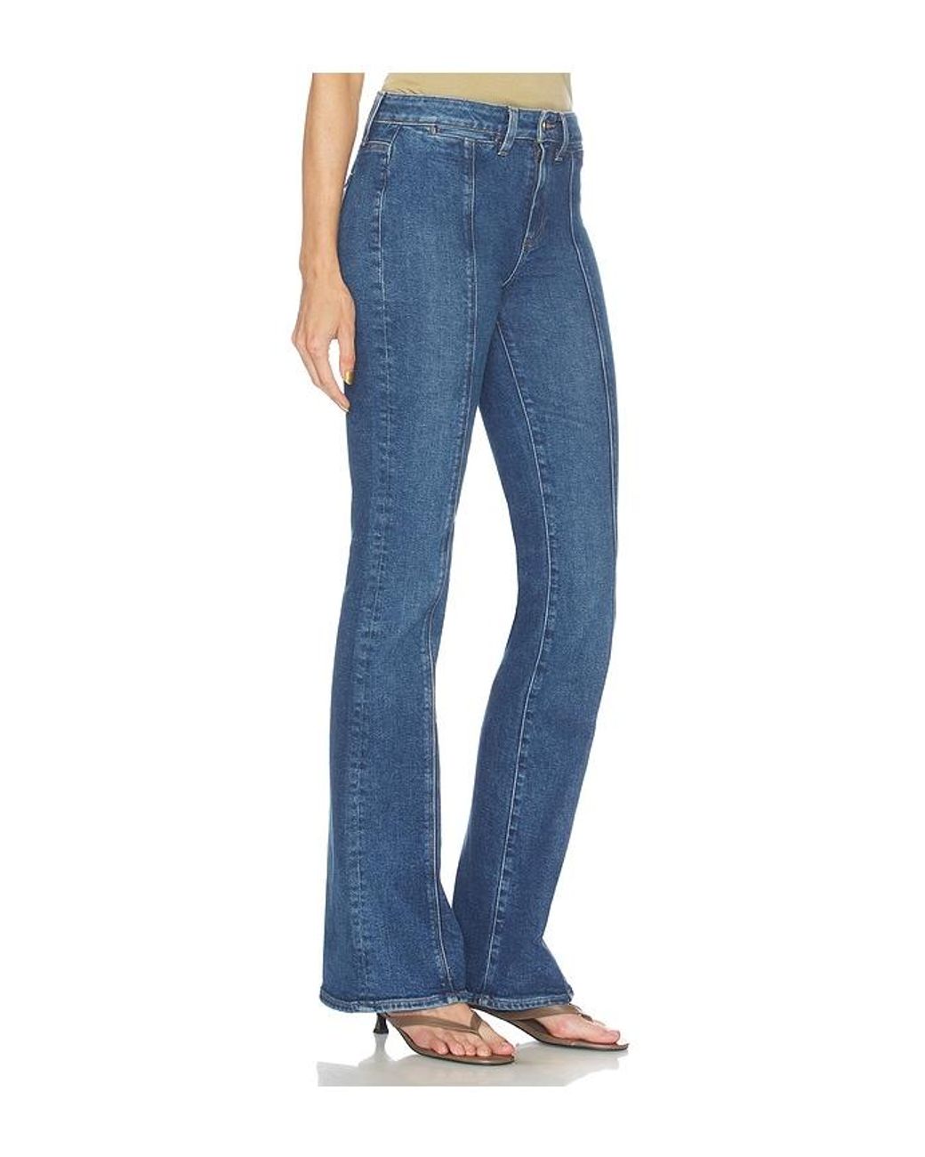 PAIGE Blue High Rise Laurel Canyon Jean