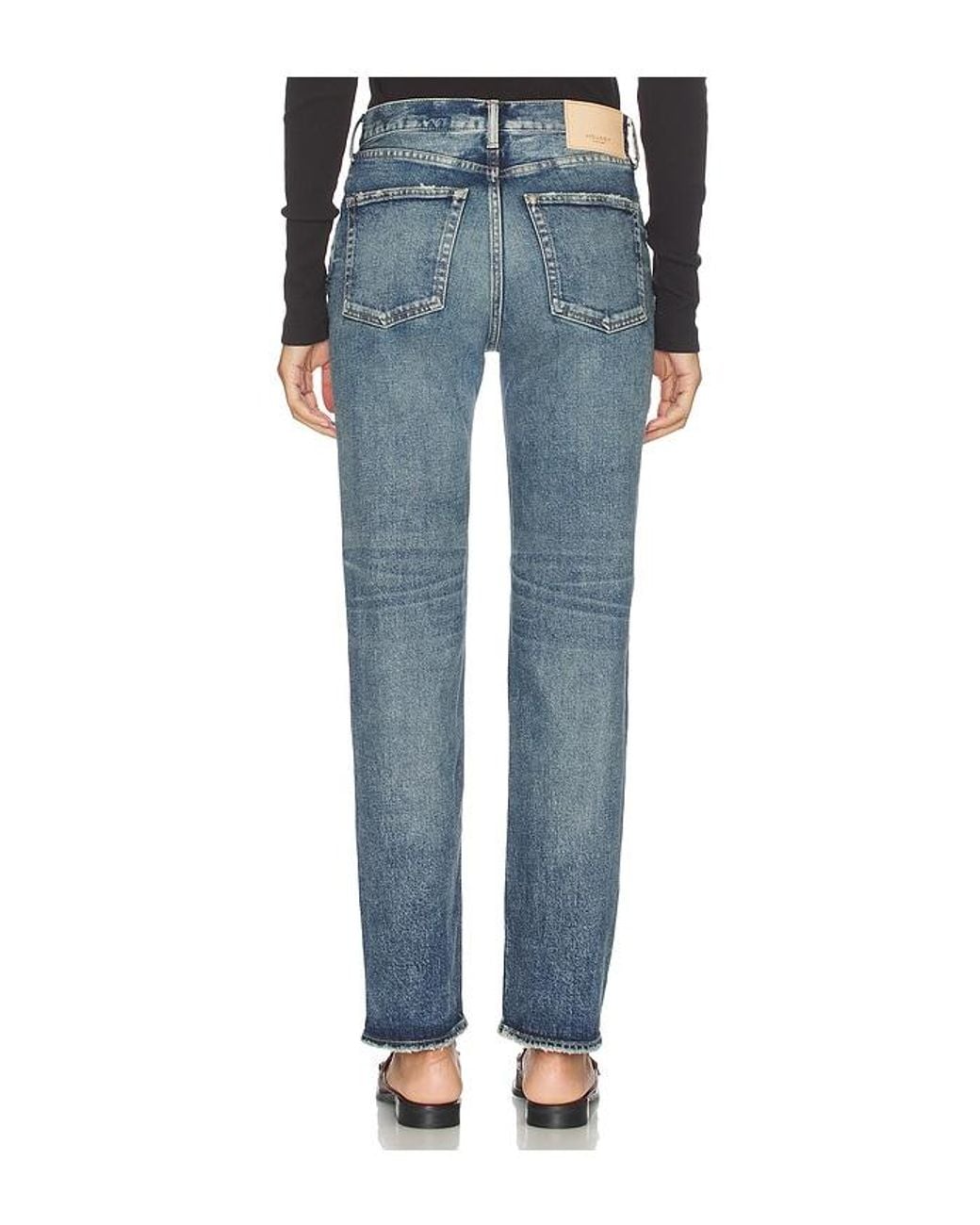 Moussy Blue Fellsmere Straight Jeans