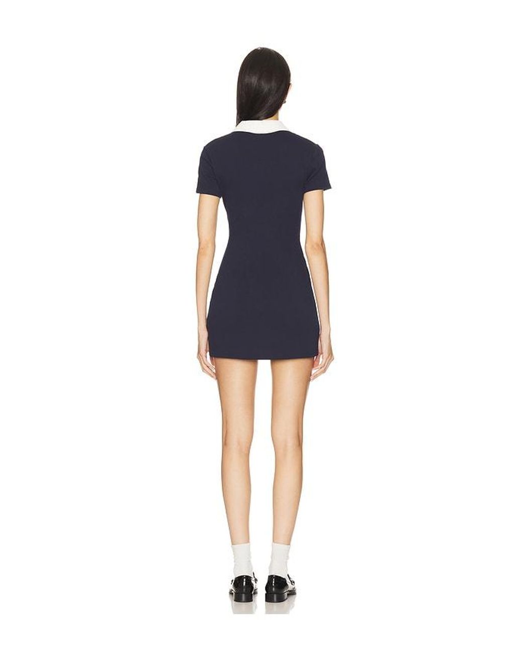 Lovers + Friends Blue Kristin Polo Mini Dress