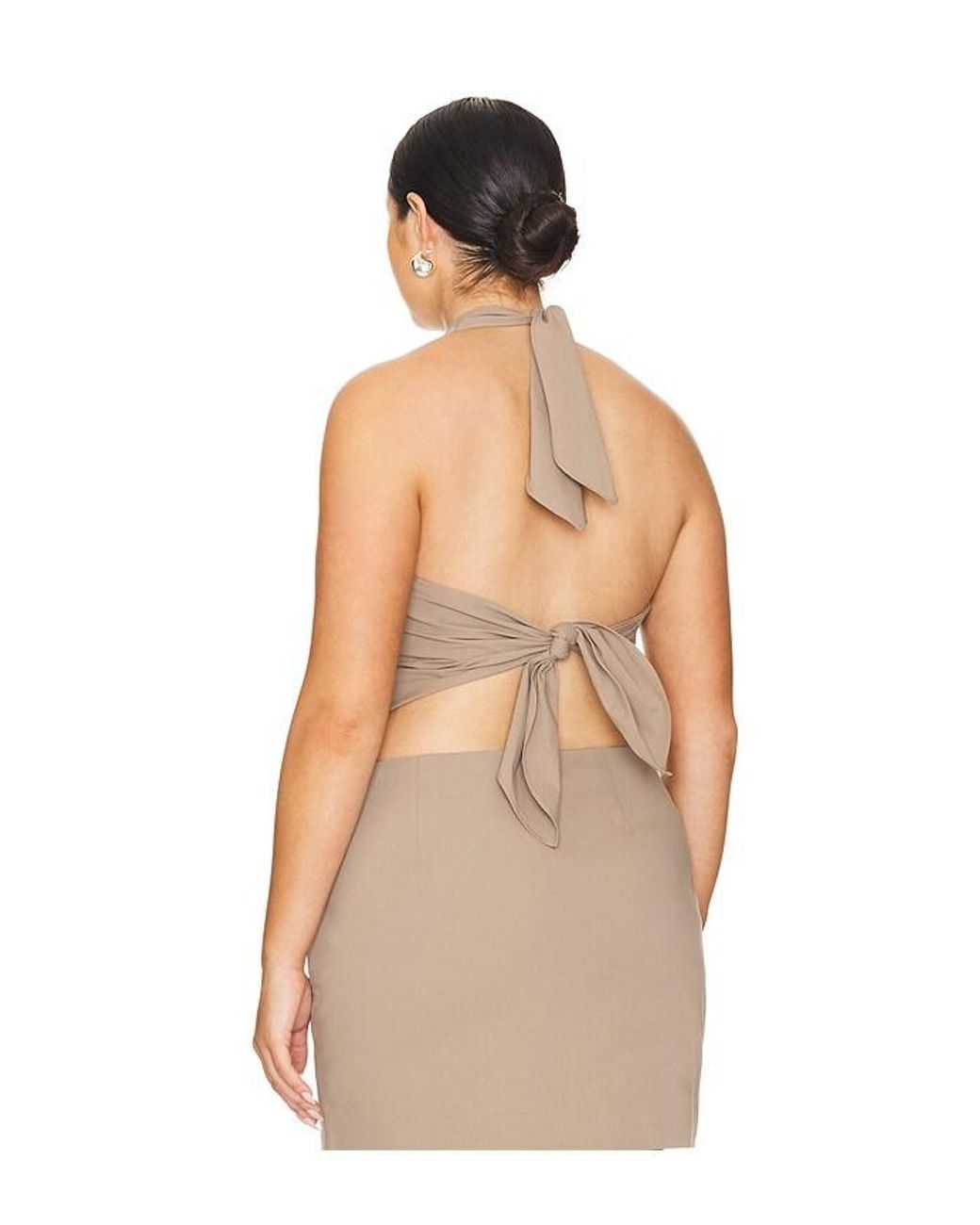 Chaleco En Color Bronce Talla (También En L, Xl) GOOD AMERICAN de color Multicolor