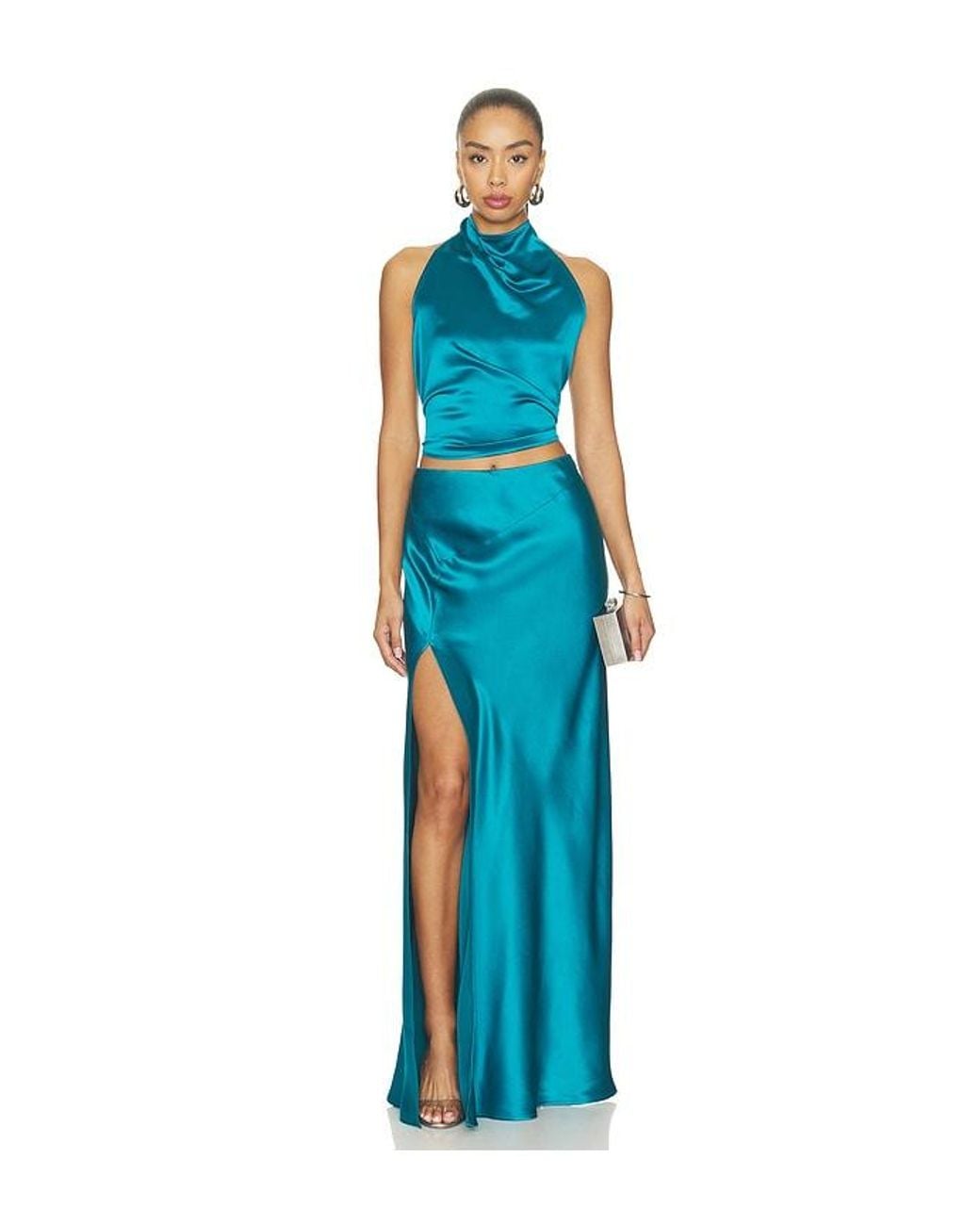 NonChalant Label Blue Itsy Top