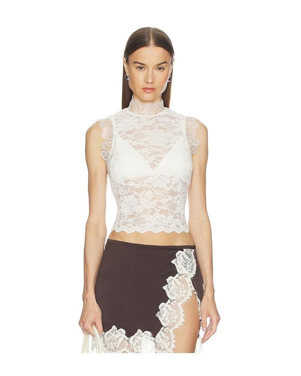 superdown White Laura Top