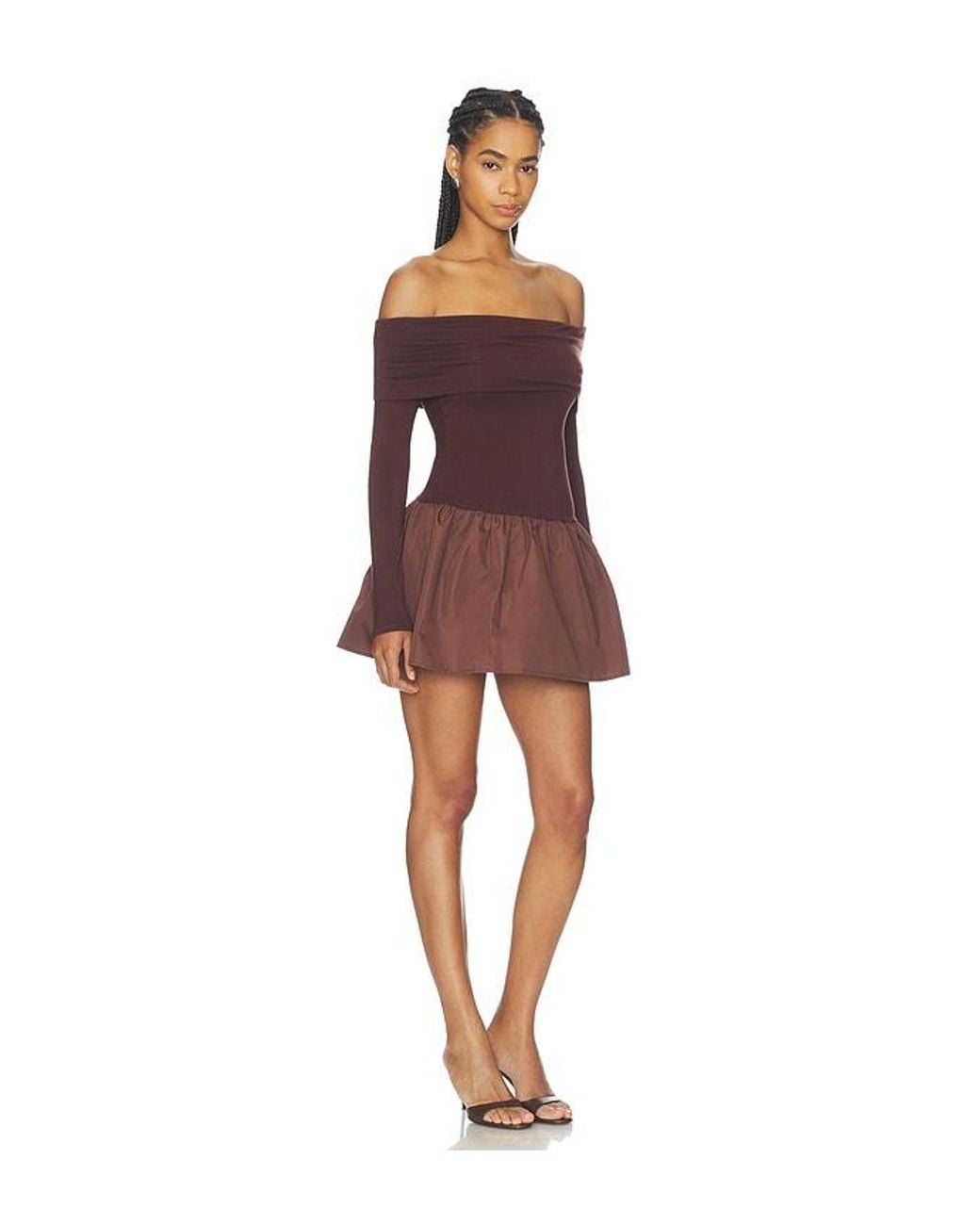 ALL THE WAYS Red Madley Mini Dress