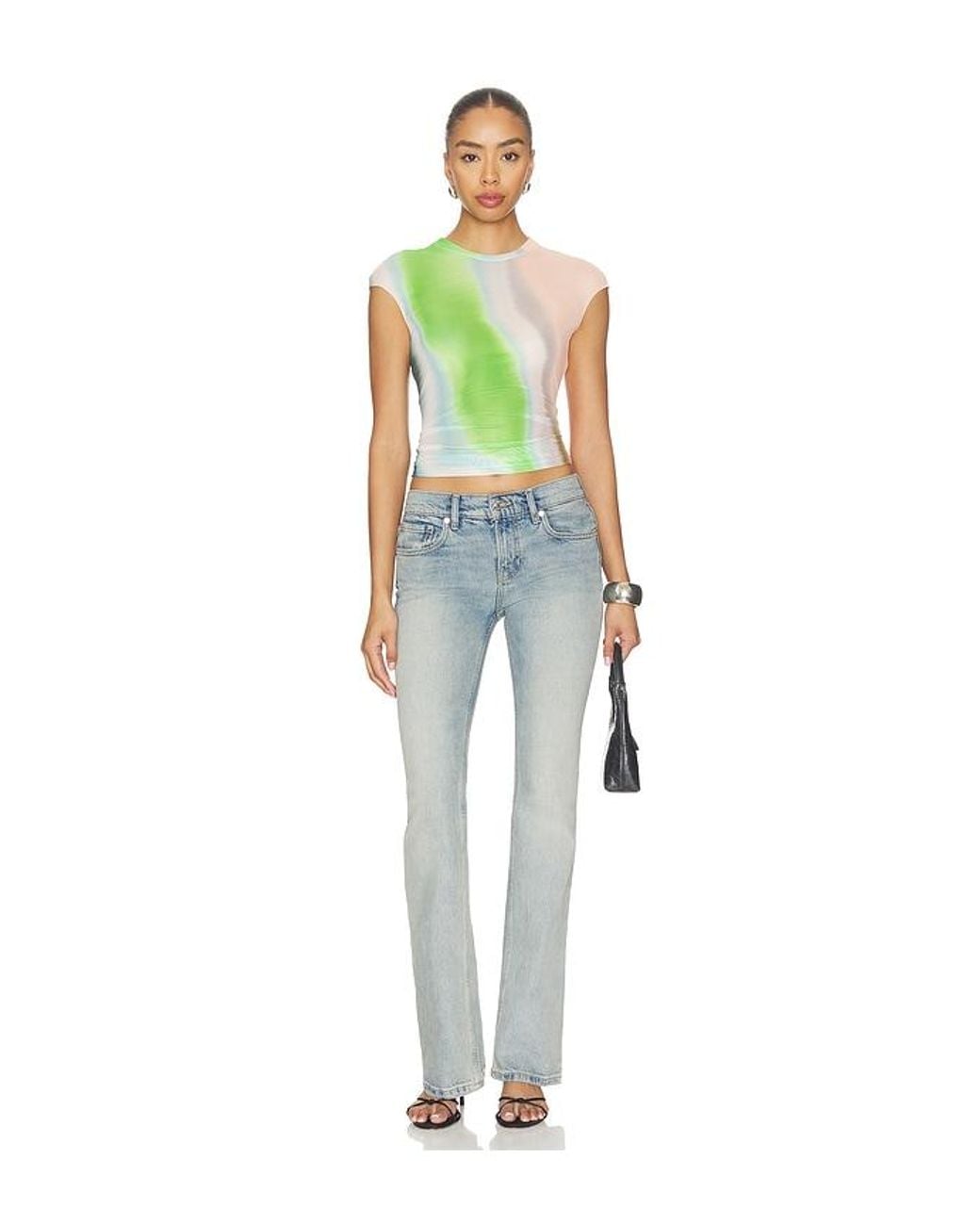 AFRM Blue Nina Top