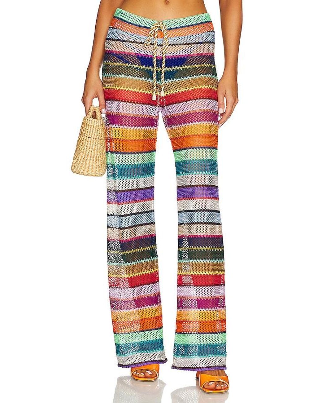 PQ Swim Red Bree Boho Pant