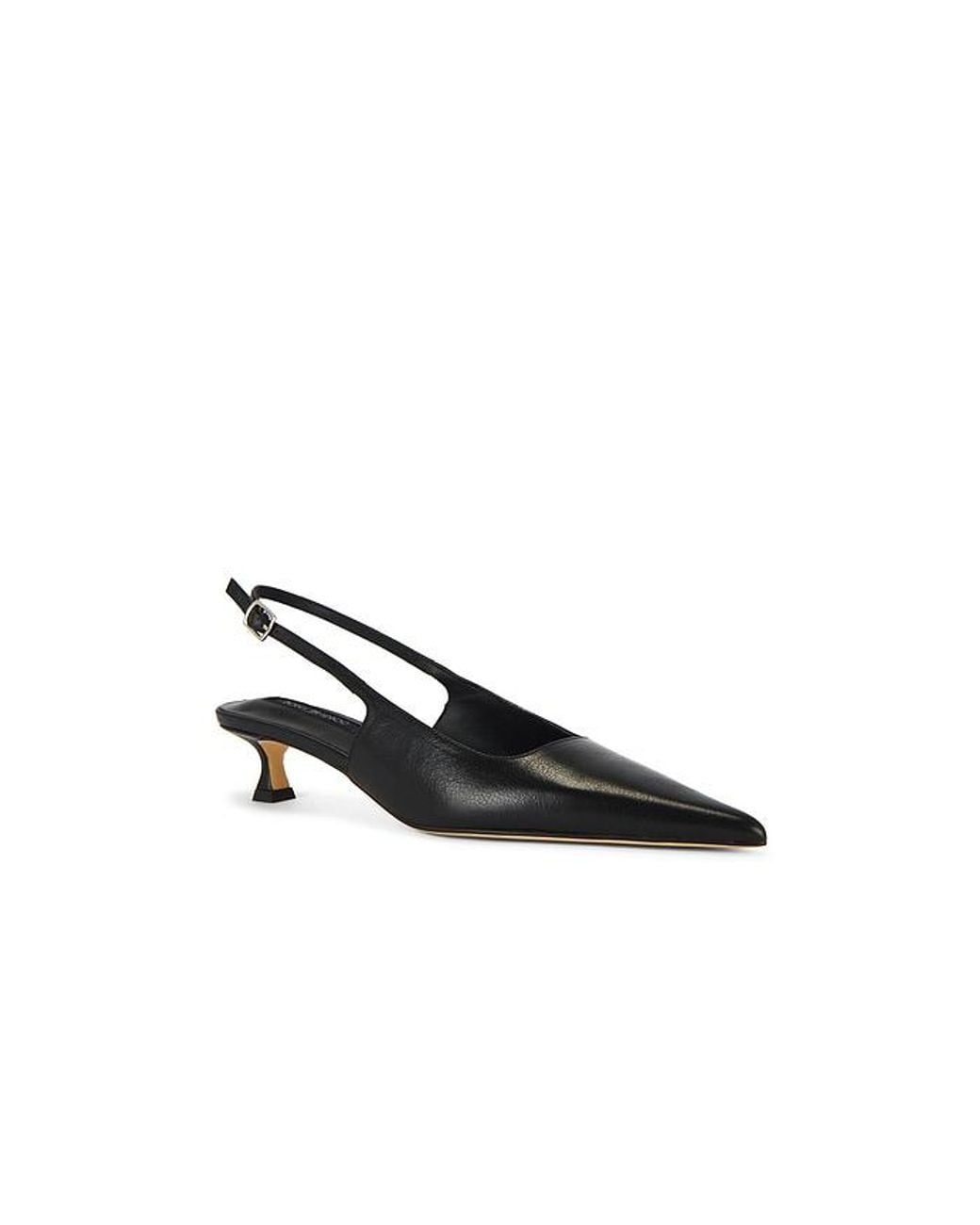 Tony Bianco Black Crush Slingback Pump