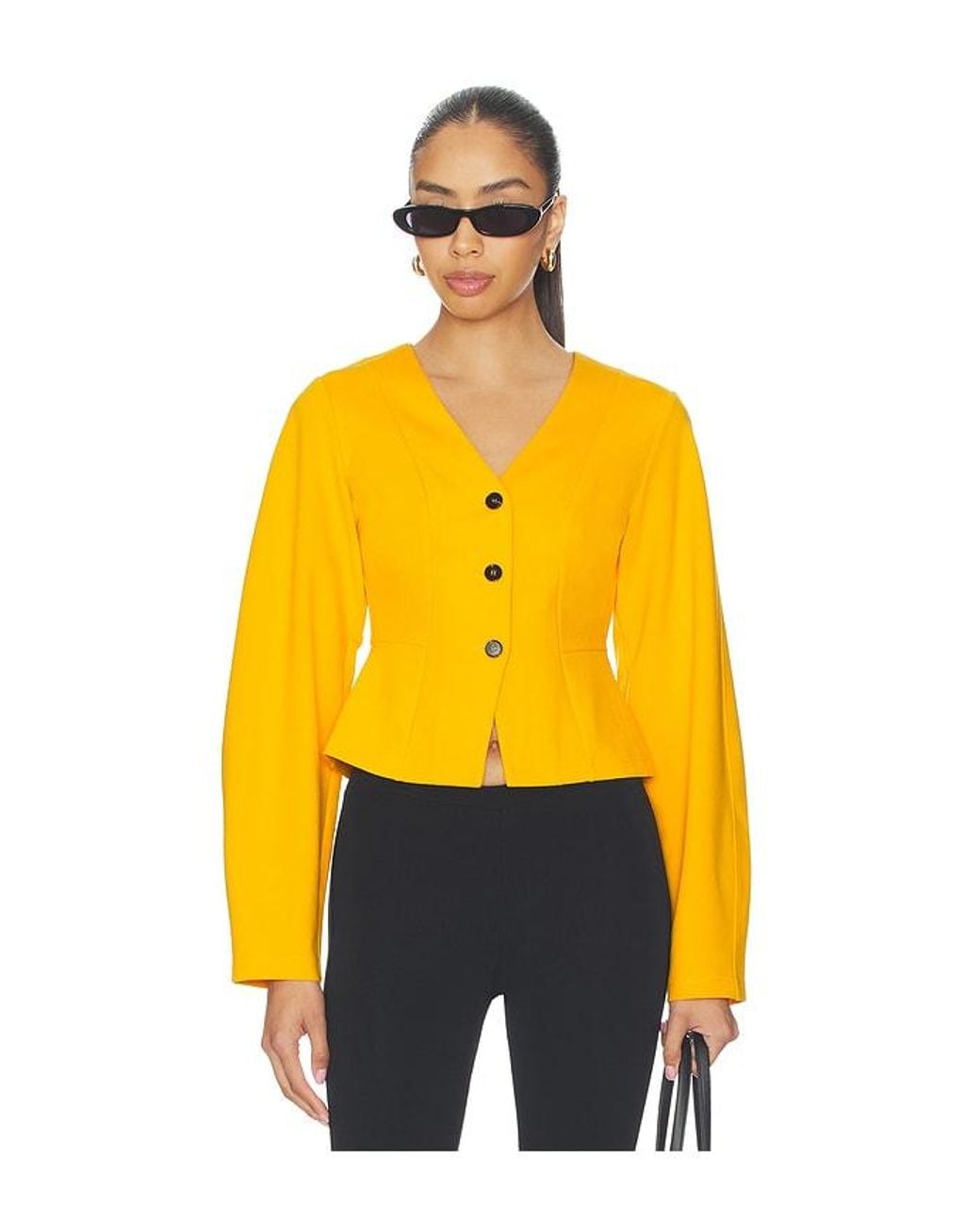 ALIGNE Yellow Oberteil Doyer