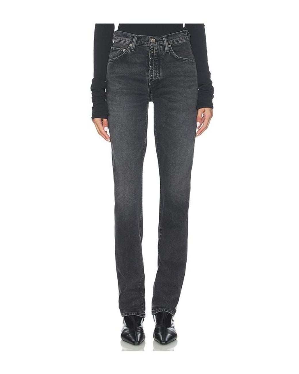 Agolde Blue Jetta Stacked Skinny Jeans