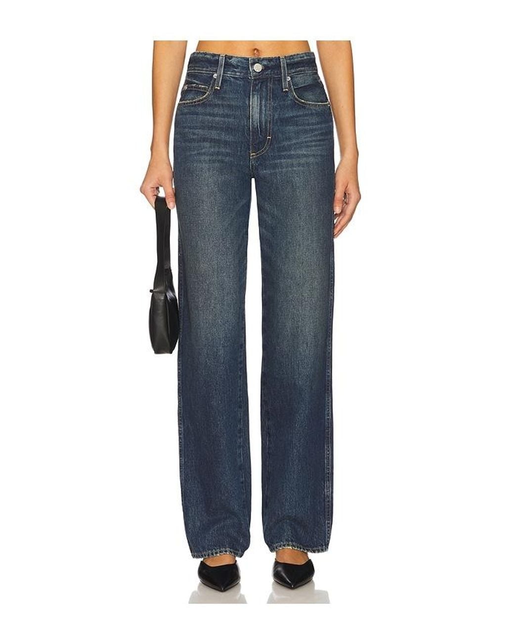 Amo Denim Blue Annette Straight Jeans