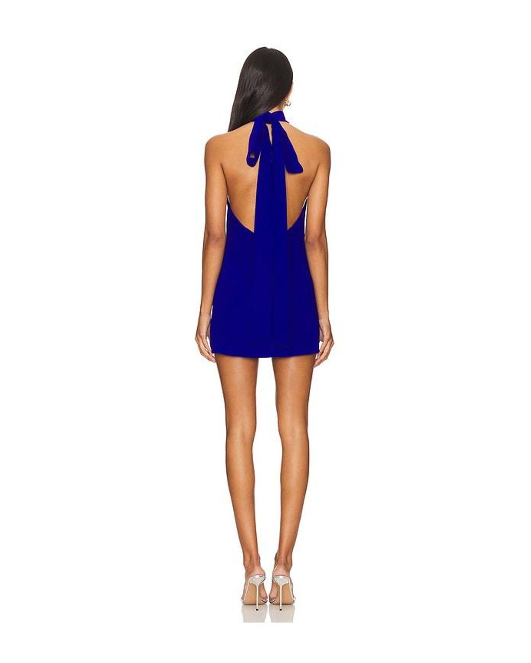 Amanda Uprichard Blue Quinn Dress