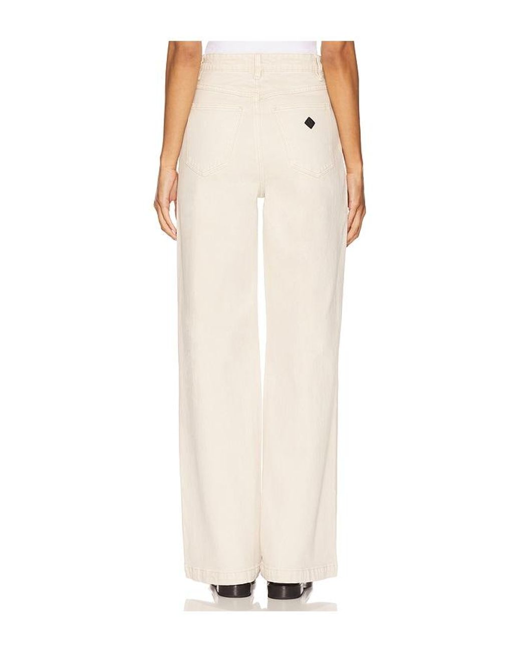 A.Brand White 94 Wide Leg
