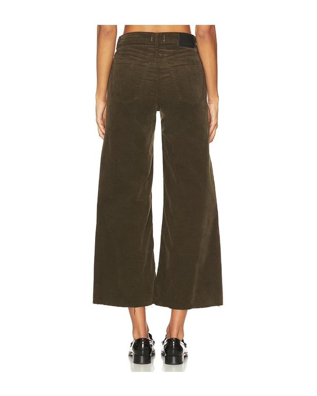 Citizens of Humanity Green Lyra Wide Leg Crop