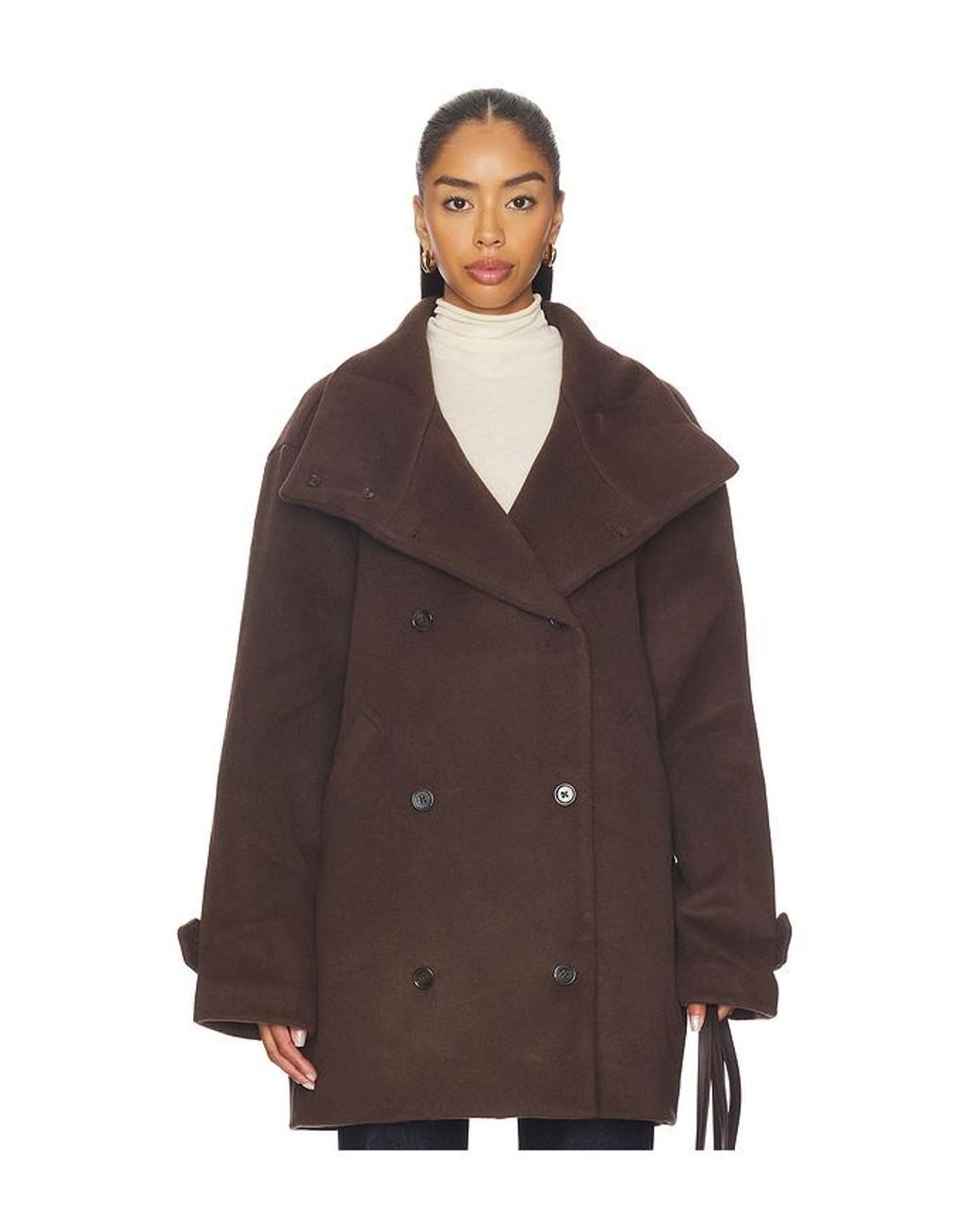 Lovers + Friends Brown Rae Coat