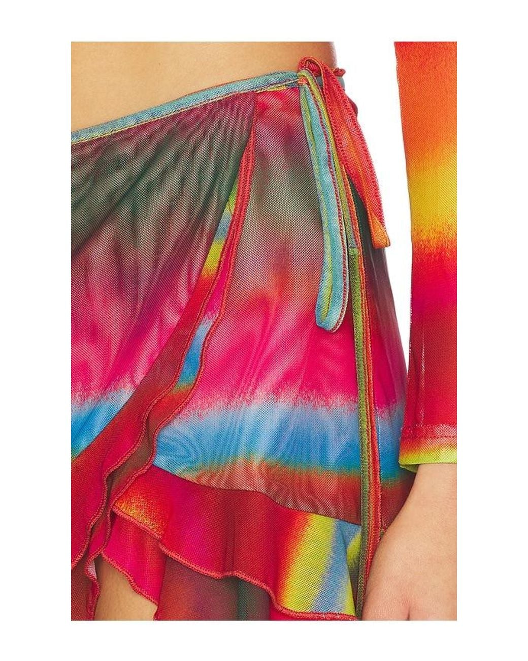 I.AM.GIA Red Mariska Mini Skirt