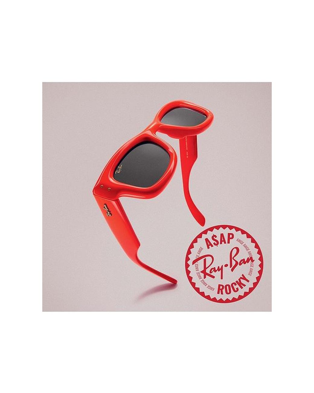 Ray-Ban Red X A$Ap Rocky Wayfarer Puffer for men