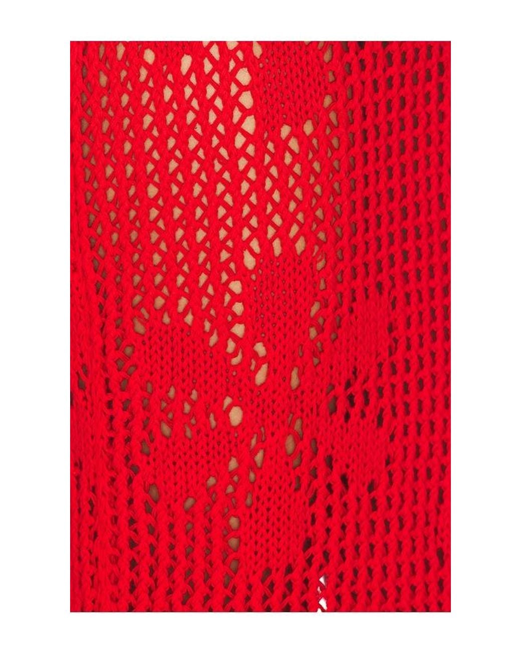 Asta Resort Red X Revolve Emma Tricot Dress