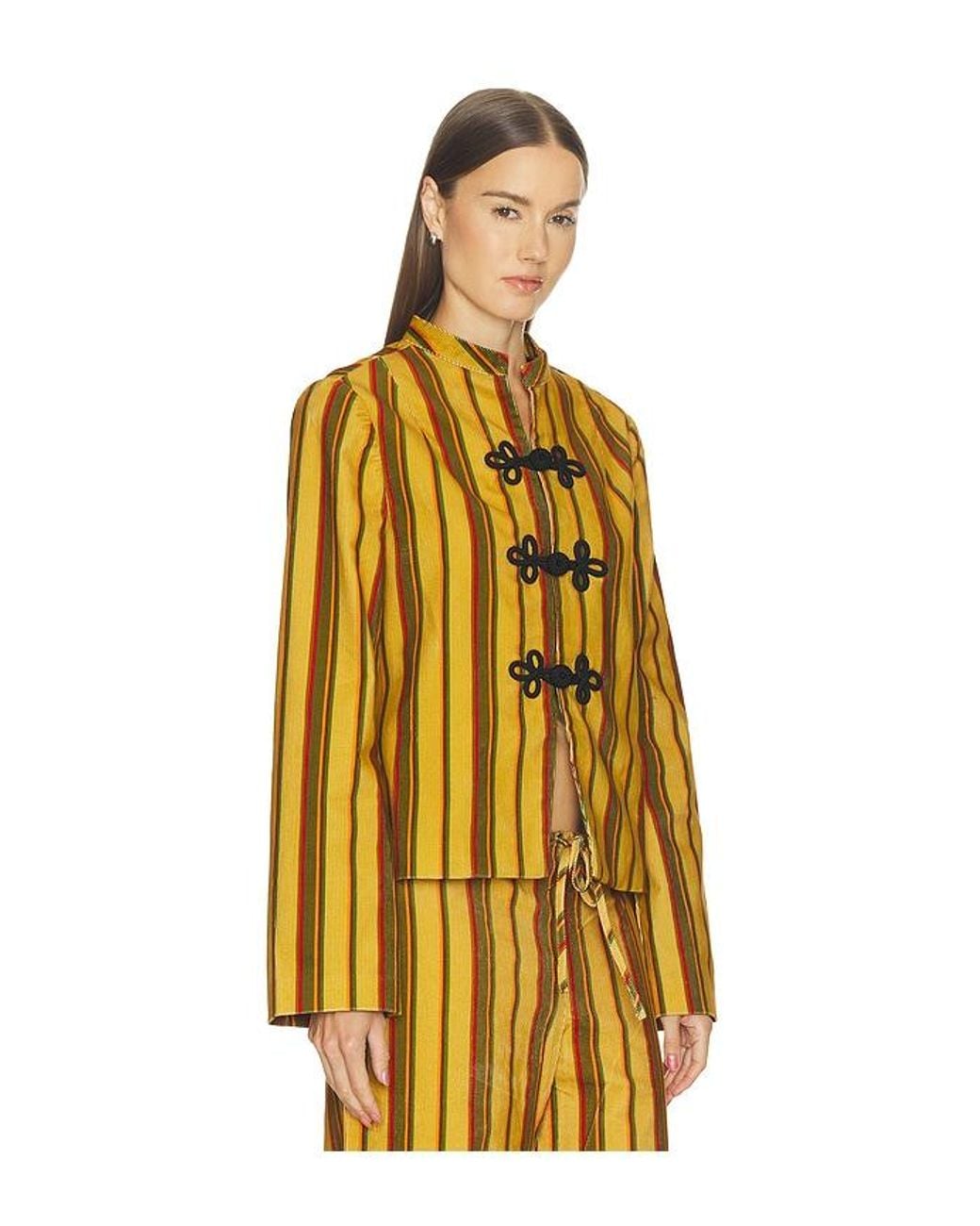 Ciao Lucia Yellow Rowan Top