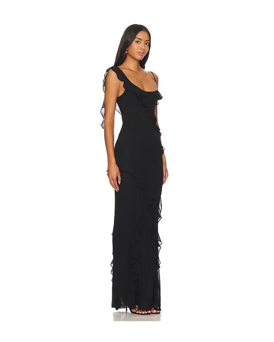 MAJORELLE Black Teagan Gown