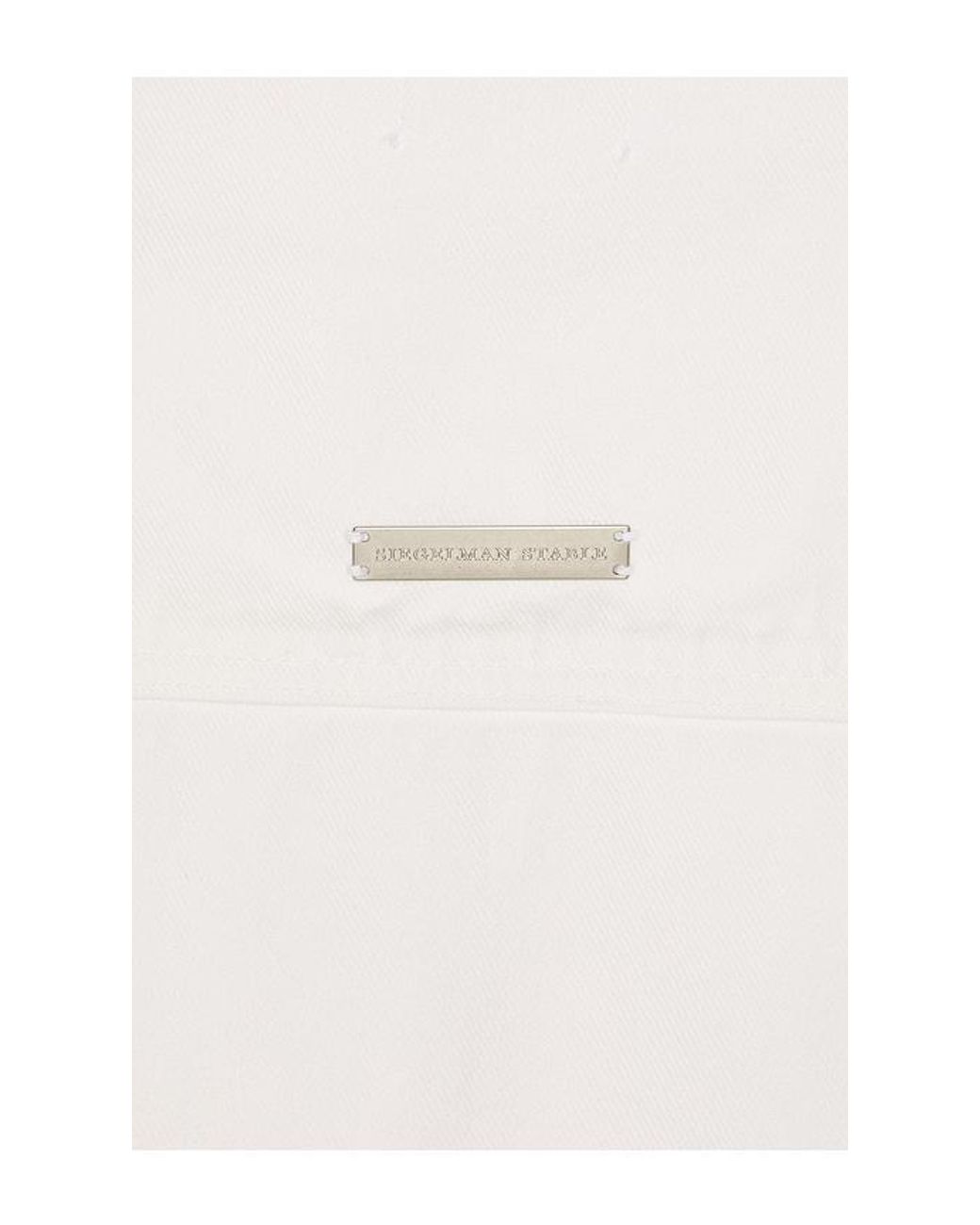 Siegelman Stable White Short Sleeve Button Down for men