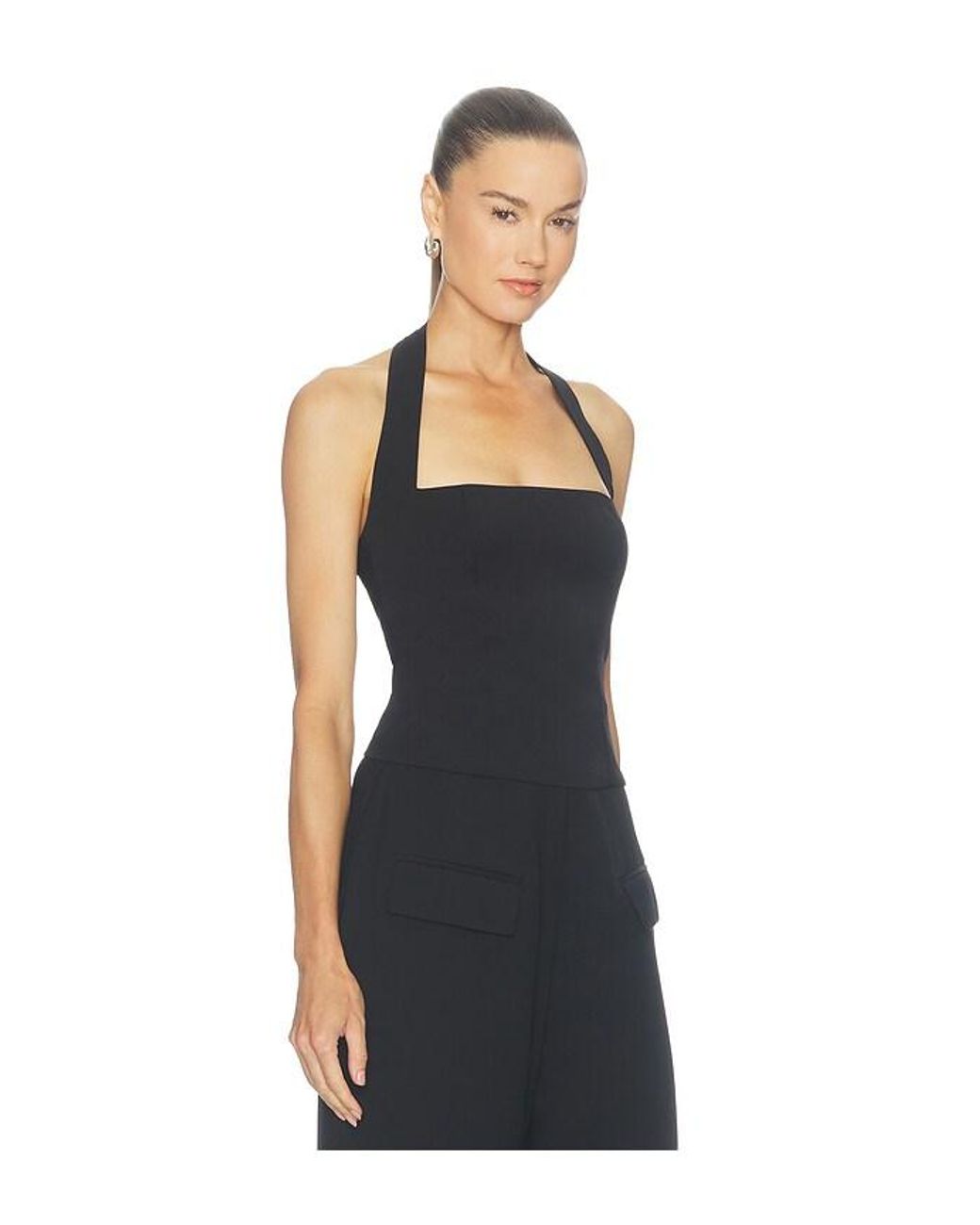 Odd Muse Black Halter Top