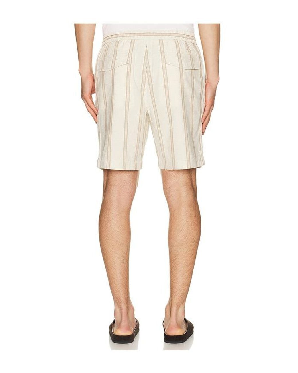 Vince Natural Cove Stripe Short for men