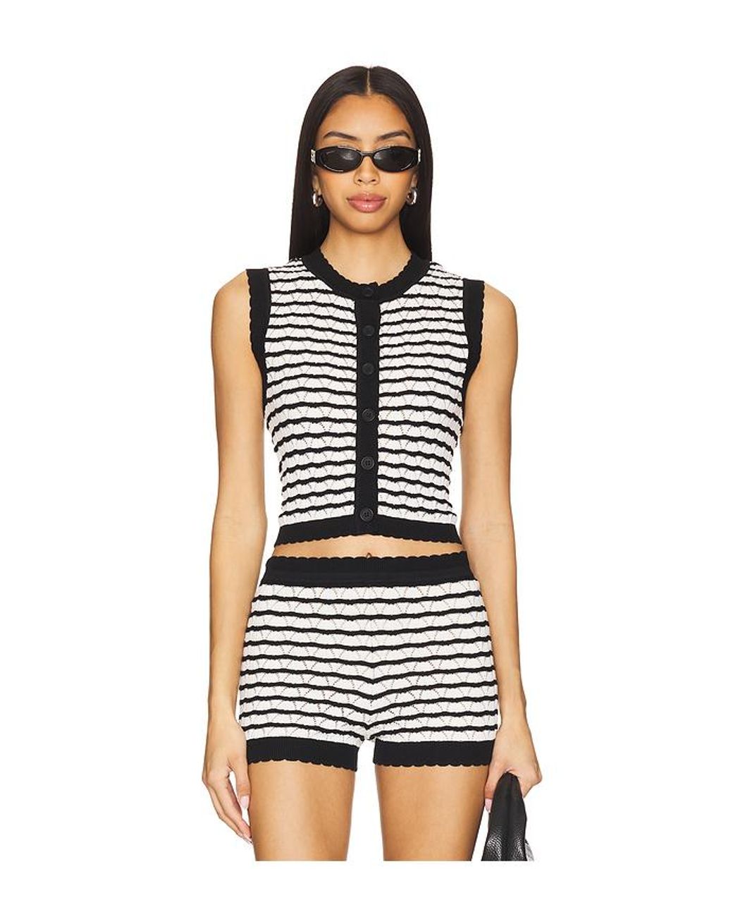 Lovers + Friends Black Elery Vest