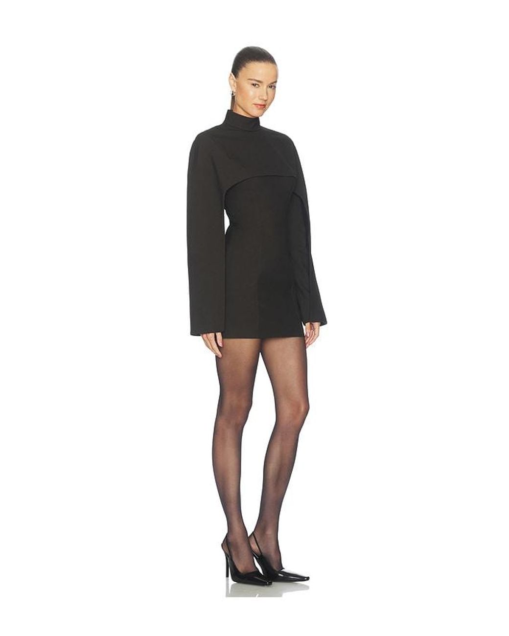 Camila Coelho Black Noeme Mini Dress