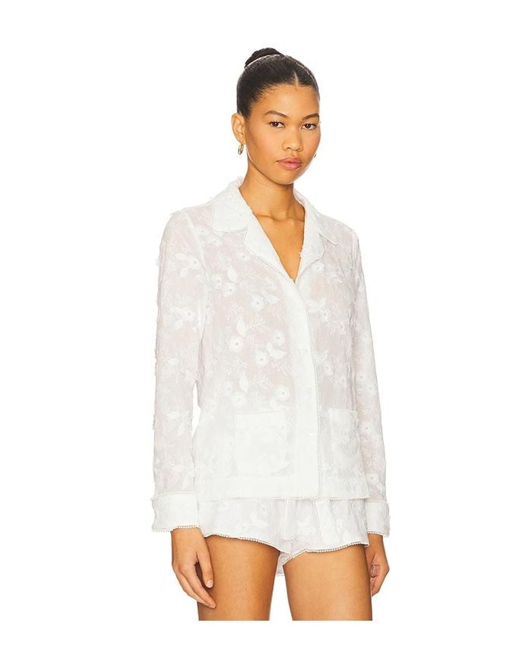 Siedres White Lesa Shirt