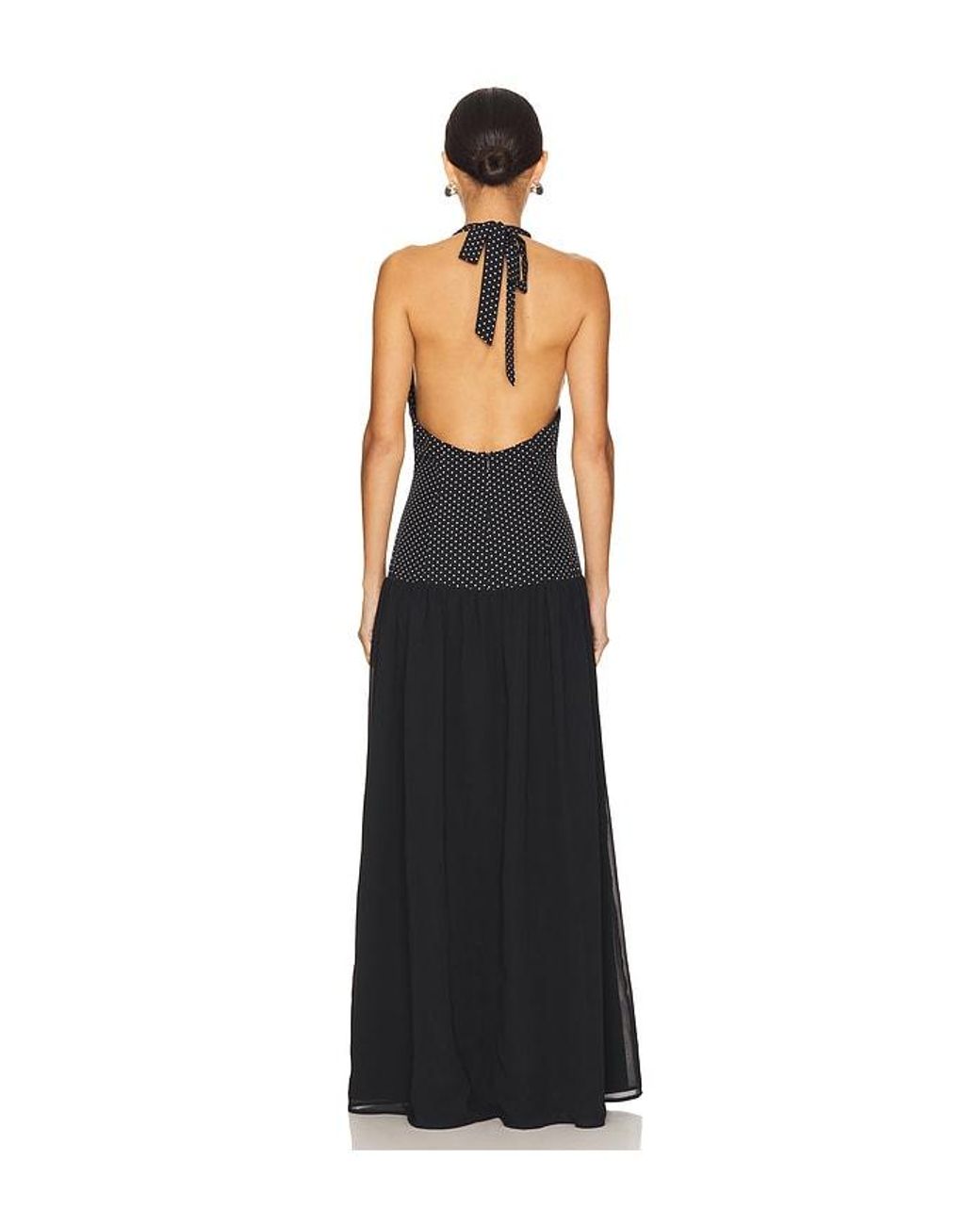 MORE TO COME Blue Lile Maxi Dress