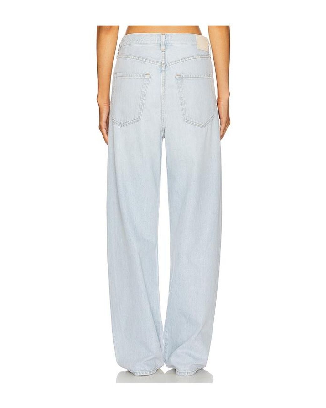 Citizens of Humanity Blue Brynn Drawstring Trouser Jeans