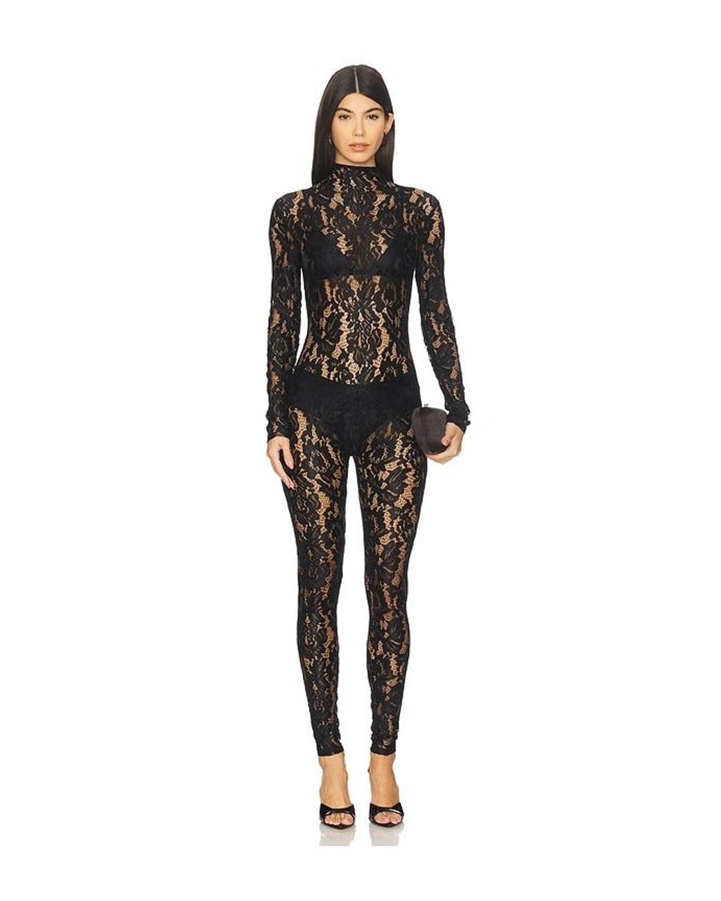 Nookie Black Lennox Catsuit