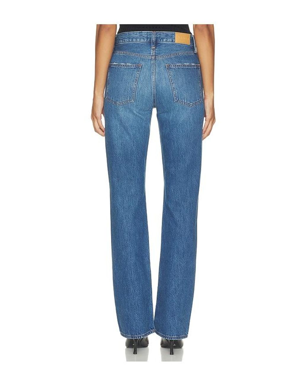 Pistola Blue Petite Dakota High Rise Authentic Bootcut Jean