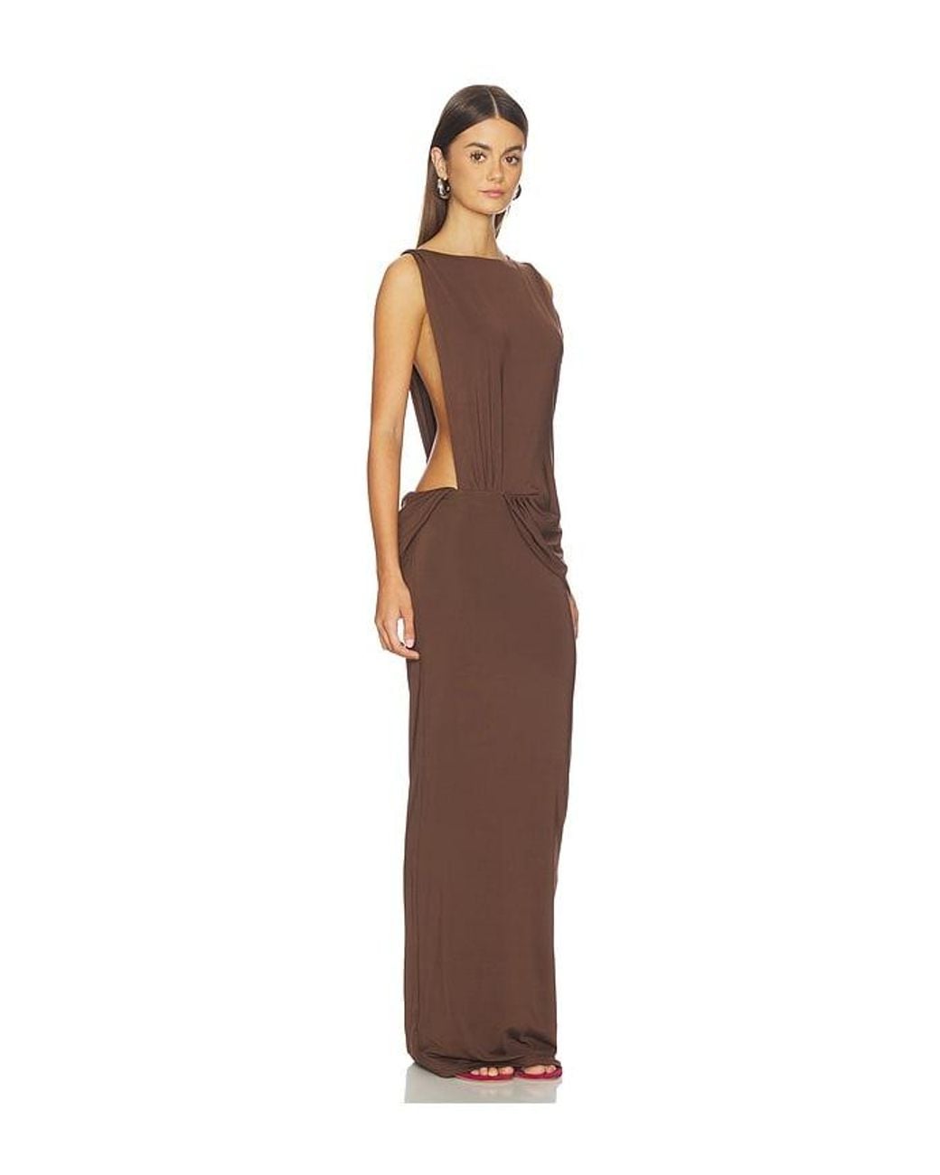 ROBE DALLYN en Brown superdown