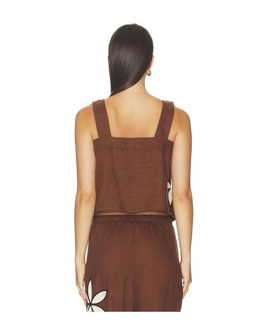 Rails Brown Calais Top