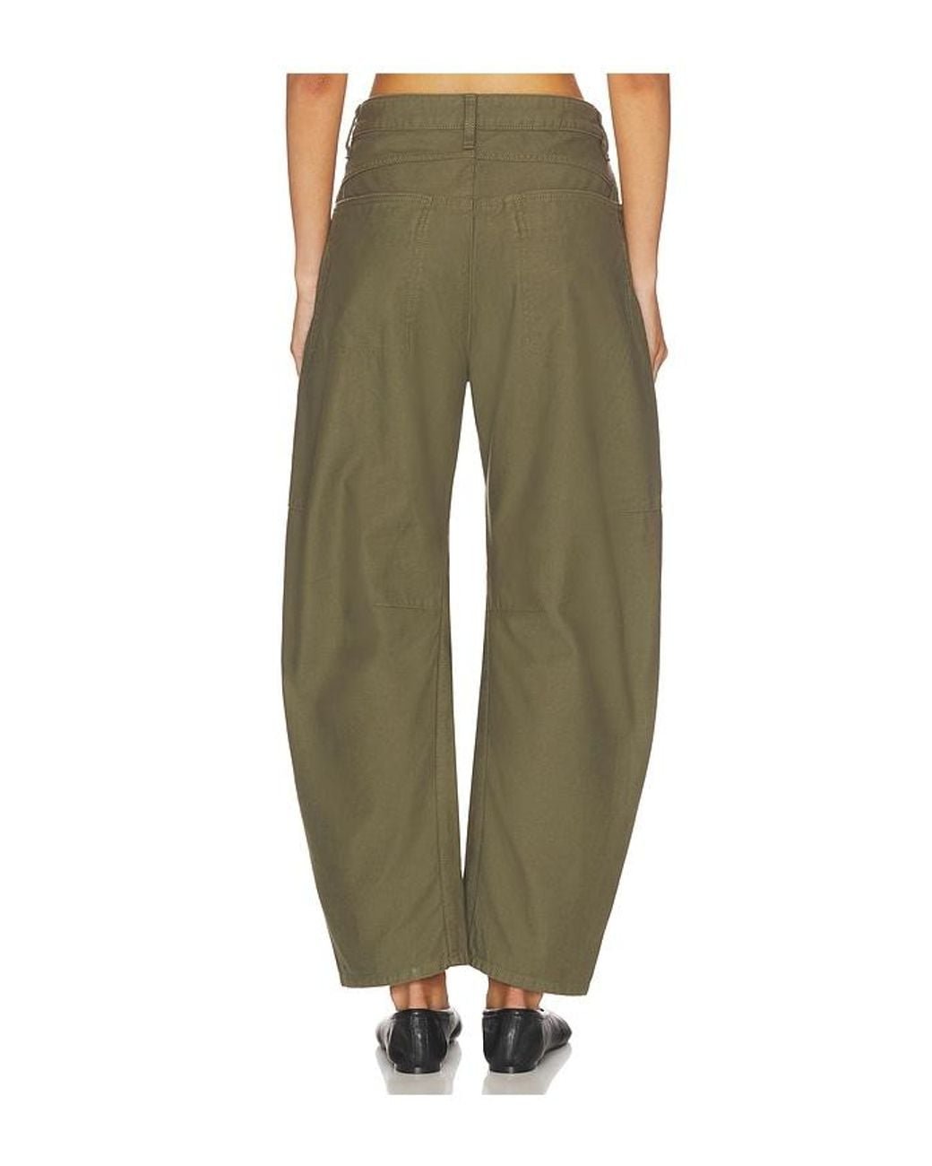 Rag & Bone Green Stevie Utility Tapered Pant