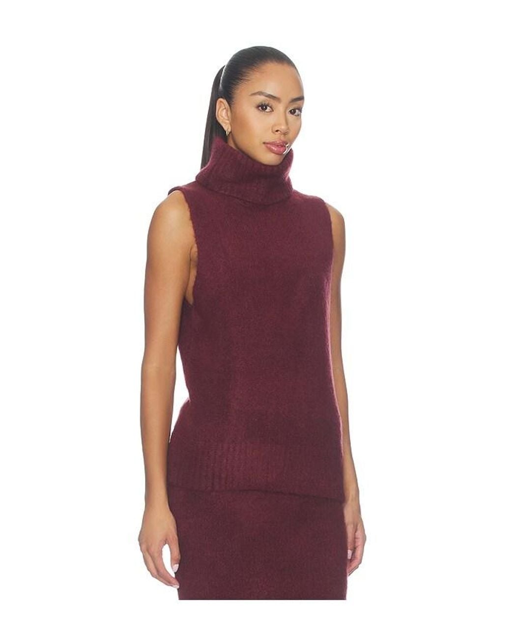 SNDY'S Red X Revolve Winnie Sleevless Knit Top