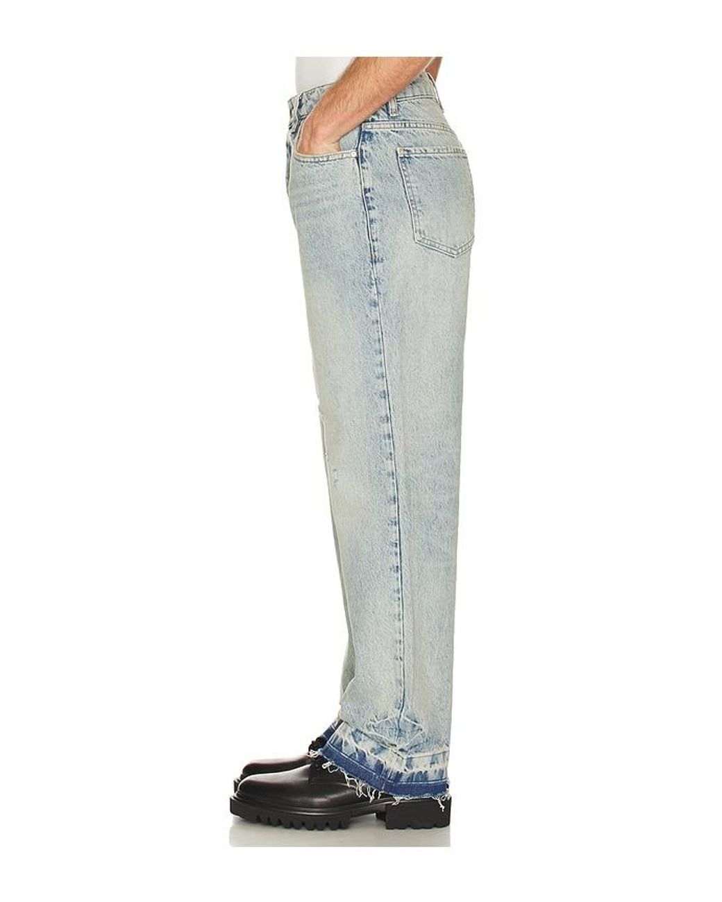 Represent Blue X Guns N' Roses Denim Jeans for men