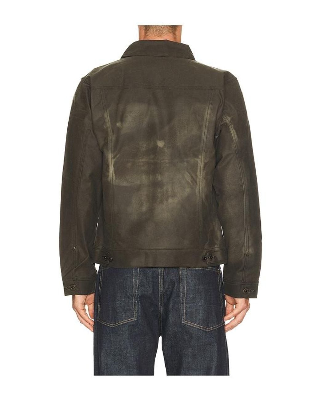 Filson Black Short Lined Cruiser Jacket for men