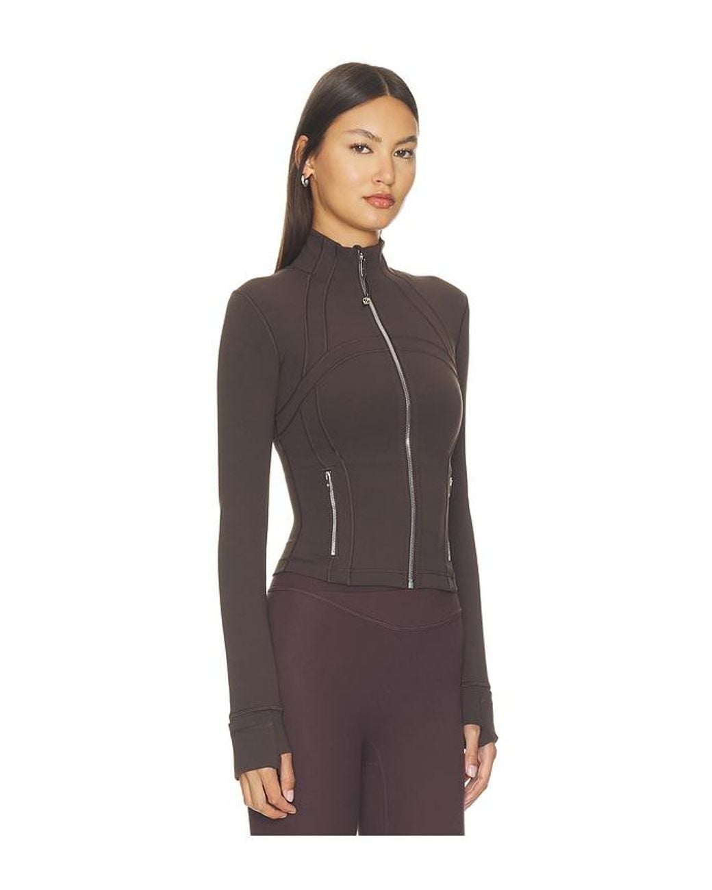 lululemon athletica Purple Define Cropped Jacket Nulu