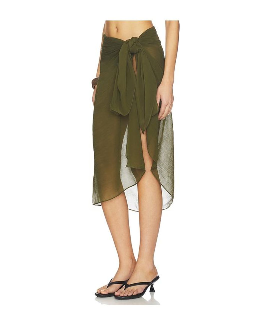 Away That Day Green Santorini Sarong