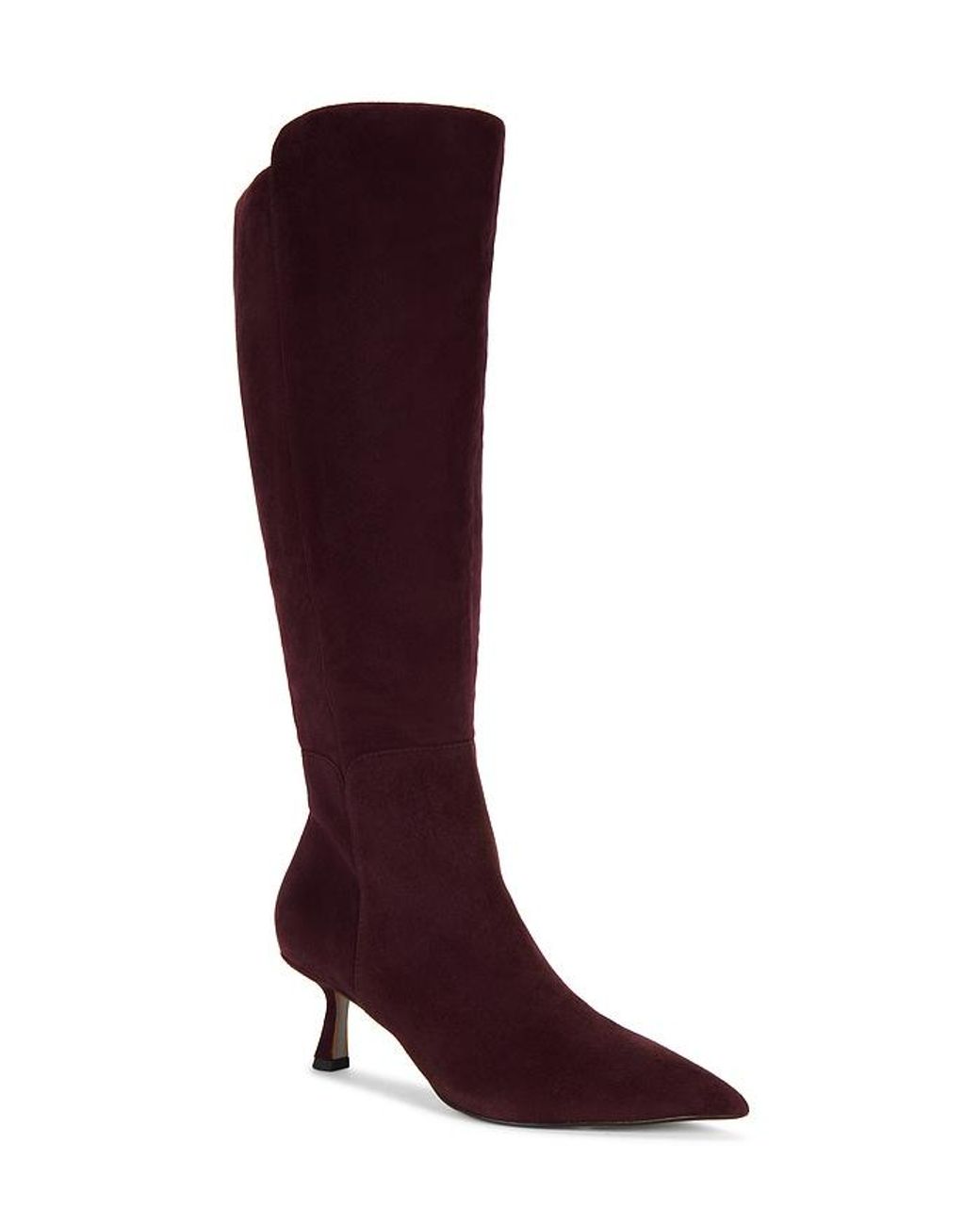 Sam Edelman Red Taylin Wide Calf Boot