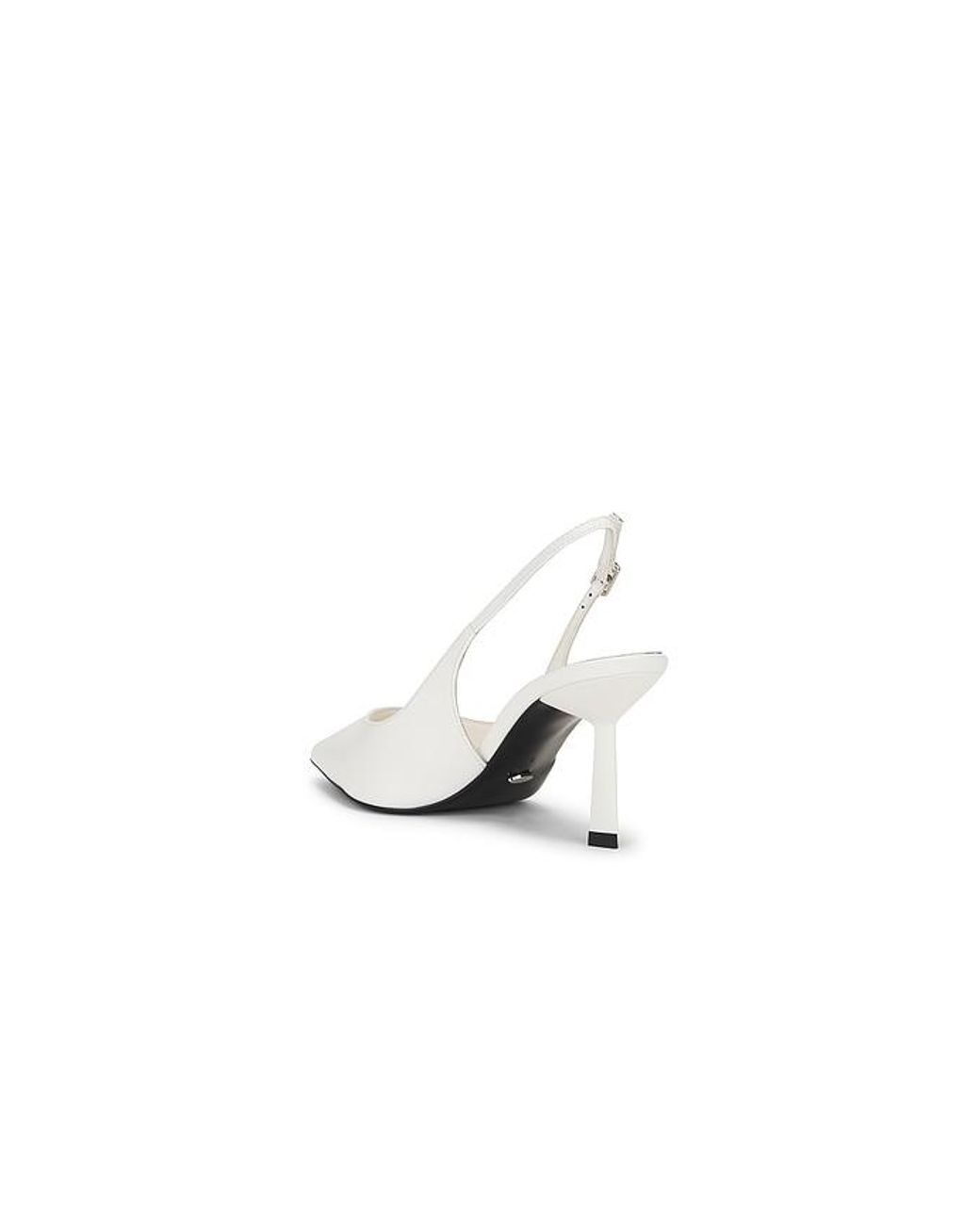 Tony Bianco White Baz Pump