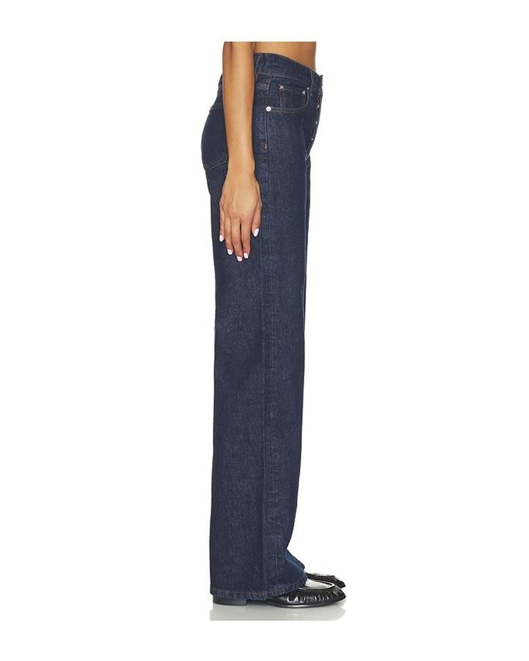 Anine Bing Blue Hugh Jean