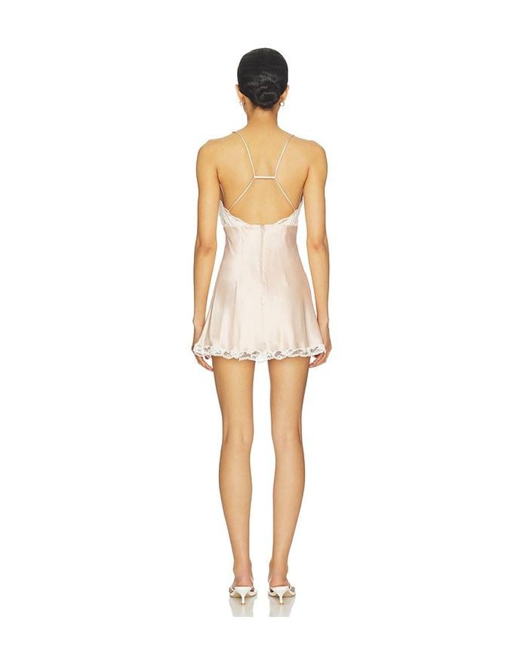 Lovers + Friends White Morya Mini Dress