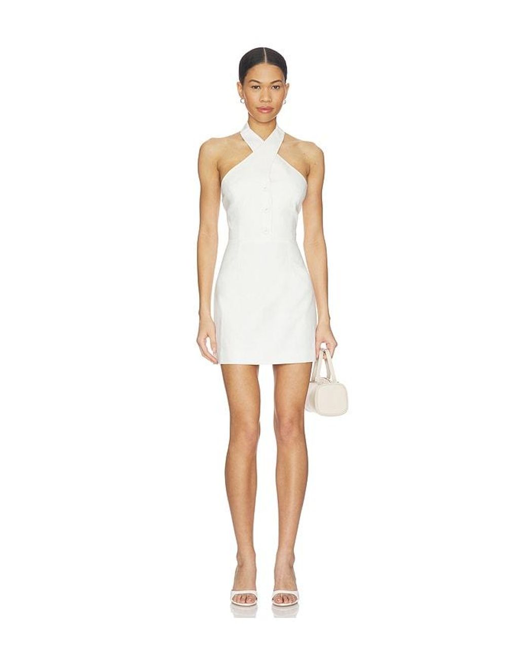 Elodie the Label White Lorien Mini Dress